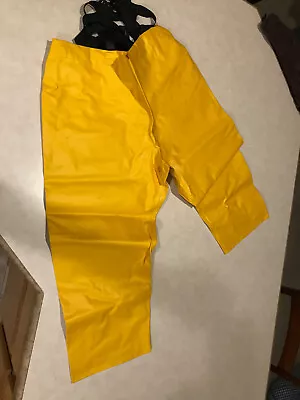 Rare Vintage Genuine British Firefighter Bunker Pants 1985. Size: M - NEVER WORN • $50