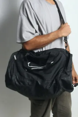 Nike Mens Large Gym Back Travel Bag - Black (br10) • £19.99