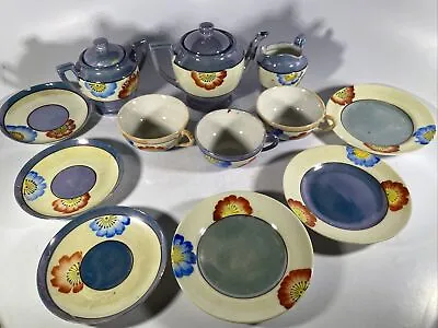 Vintage Japanese Lusterware | Mini Tea Set | 12 Pc • $17.30