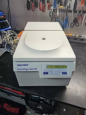 Eppendorf 5417R Refrigerated Centrifuge Tested Working Lab F45-30-11 • $830