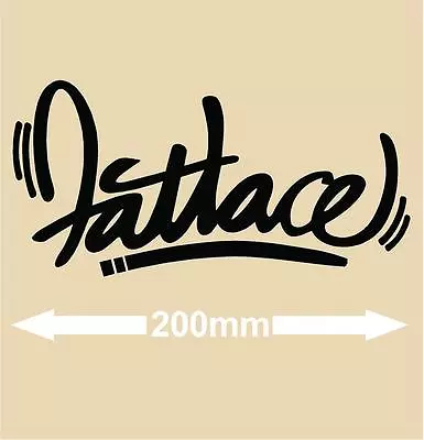 Fatlace Decal Sticker Great For Your Ride Rally Drift Motorsport Jdm Edm Usdm • $5