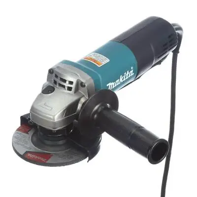 7.5 Amp 4-1/2  Corded Paddle Switch Angle Grinder Compact Labyrinth Construction • $138.37