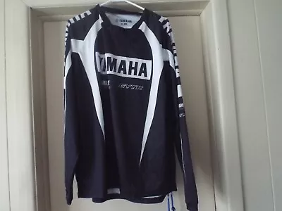 Vintage Yamaha Racing Motocross Black White Gytr Jersey Xxl 2xl Adult Men's • $49.80