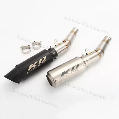 For Yamaha YZF R6 2006-2023 Motorcycle Exhaust Tips DB Killer Muffler With Pipe • $138