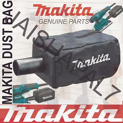 Genuine Makita Dust Bag 140115-2 For 1/3 Sheet Sander BO3710 BO3711 • £9.99