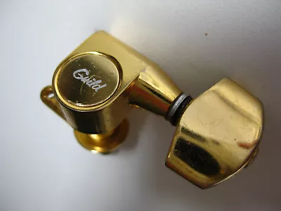 Vintage Guild Single Gold Tuner Part For Project Upgrade • $13