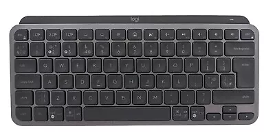 Logitech MX Keys Mini Wireless Keyboard Illuminated Graphite UK British Layout • £74.95