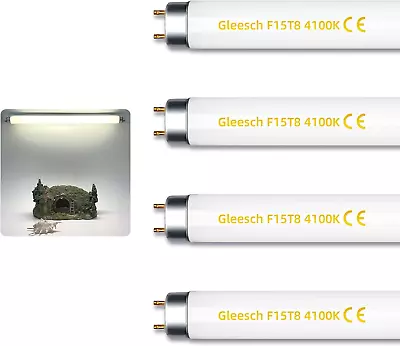 F15T8/CW 15W 18  T8 Fluorescent Linear Tube Bulb 1.5 Feet Cool White Light 4100K • $28.66