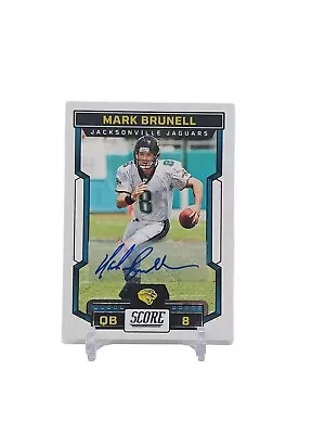 Mark Brunell 2023 Score Football Autograph Auto Jacksonville  Jaguars Legend • $8