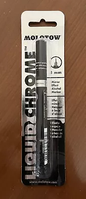 Molotow Liquid Chrome Marker 1mm Pen Fine Brand New Art Graffiti Mirror Effect • $12.50