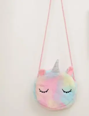 Adorable Rainbow Unicorn Shoulder Bag Cross Body Bag • $15