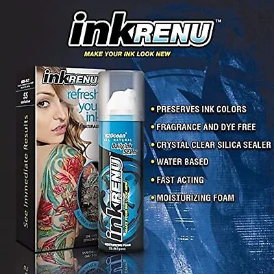 H2Ocean Tattoo Care Aftercare InkRENU  2oz. • $11.25