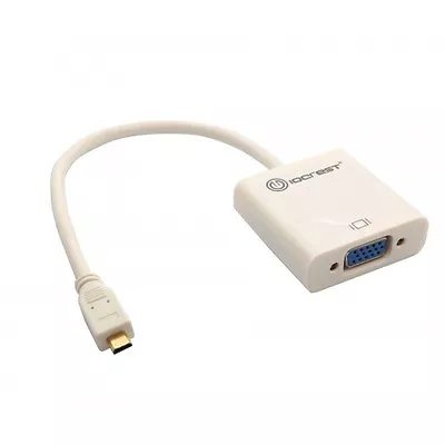 Syba SY-ADA31045 Active Micro HDMI Male To VGA Female Adapter • $16.99