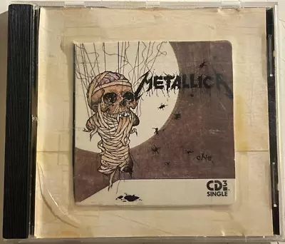 USED GOOD CONDITION Metallica One 1988 Mini CD Single Disassembled W/ Adapter • $39.99