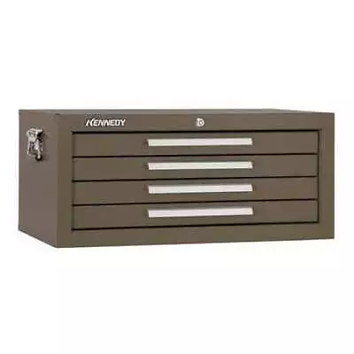 Kennedy 2604B 26-3/4 W Intermediate Chest 4 Drawers Brown 12-1/2 D X 11-3/4 H • $601.99