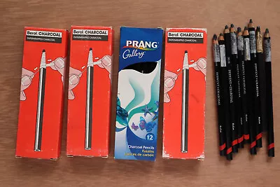 £39.90 • Buy Berol, Prang & Derwent Charcoal Pencils (Total 49)
