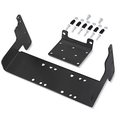 $39.87 • Buy Heavy Duty Winch Mount Plate Kit For 1996-2003 Polaris Sportsman 400 500 RSE