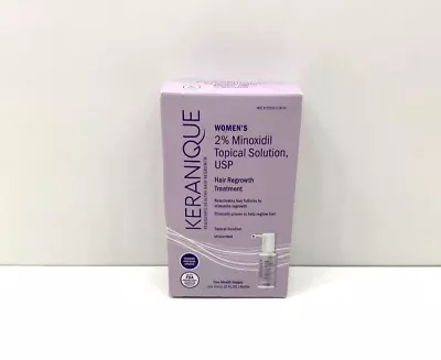 NEW Keranique Women's Topical Solution Hair Regrowth Treatment AUTHENTIC 09/2024 • $17.99