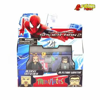 Marvel Minimates Series 56 Spider-Man Movie Aleksei Sytsevich & Alistair Smythe • $12.74