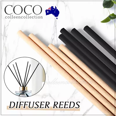 UP 120PCS Premium Reed Diffuser Reeds Fiber Sticks Aromatherapy Home Office Bulk • $14.95