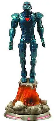 Marvel Select Stealth Iron Man Action Figure 23cm Statue Official Diamond Select • £36.99