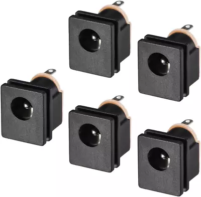 DC-015 5.5Mmx2.1Mm DC Power Jack Socket 3 Pin Female Panel Mount Connector 5Pcs • $14.61