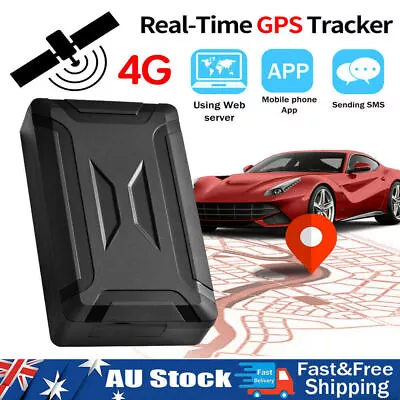 10000mAH 4G GPS Car Tracker Strong Magnetic Vehicle Locator Real Time Tracking • $67.31