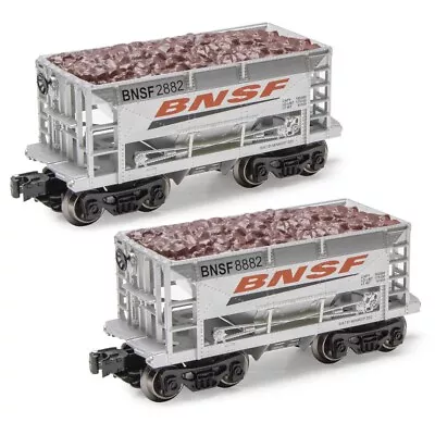 O Gauge 2-Piece Ore Cars - BNSF - New Item - Never Ran - Free Shipping • $49.99