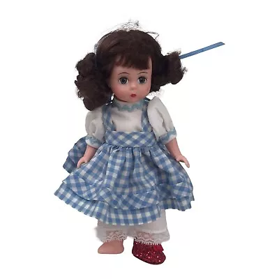 Madame Alexander 8  Doll Dorothy Wizard Of Oz Brunette Vinyl Collector Lack Toto • $9.95