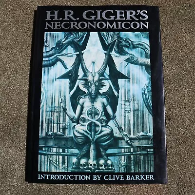 H.R. Giger's Necronomicon Hardcover 7th MORPHEUS Printing 2001 EX COND • $189.99