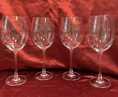 4 Kirkland Signature Jumbo Crystal 10 1/2” Wine Goblets 25oz • $59