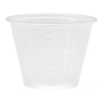 Nonsterile Graduated Plastic Medicine Cups ML / Cc Only Sleeve • $7.78