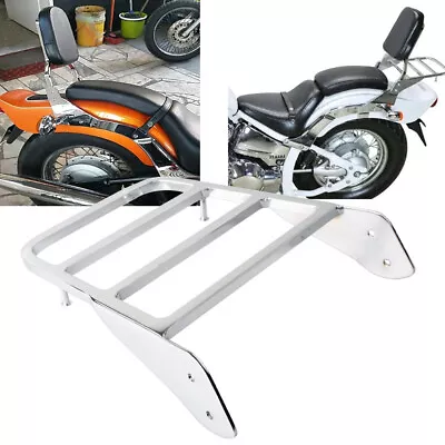 Sissy Bar Luggage Rack For Yamaha VStar 650 V Star 400 V-Star 1100 Classic XVS • $59.51