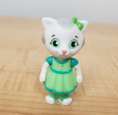 Daniel Tiger's Neighborhood Katerina Kittycat 2.5  Figure White Cat Green Dress • $5