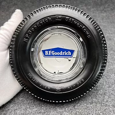 B.F. Goodrich Silvertown 8.50-14 4 Ply Tubeless Vintage Advertising Ashtray • $31.79