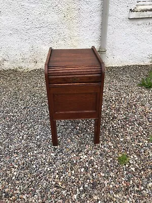 1930’s Tambour Front Filing Cabinet • £160