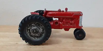 Vintage 1:25 Scale Die Cast Farmall M Slik Toy Tractor Solid Rubber Wheels 60's • $11.59
