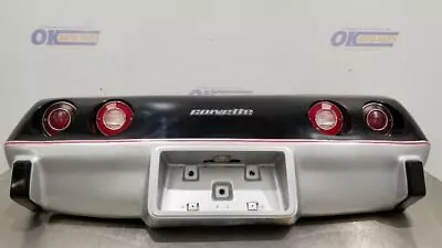 1978 Chevy Corvette C3 Pace Car Complete Rear Bumper With Lamps Silver And Black • $1950