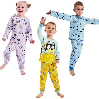 £11.95 • Buy Boys Girls Bluey Pyjamas Family Matching Sister Brother Pyjamas 18 Mths-6 Yrs