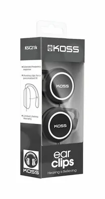 £12.18 • Buy Koss  Sport Clip On Ear  Headphones  Black  1 Pair