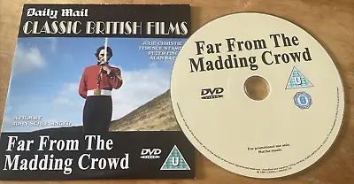 FAR FROM THE MADDING CROWD : Julie Christie Terrence Stamp Alan Bates   DVD VGC • £2.99
