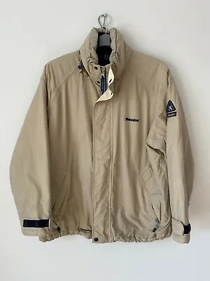 Vintage! GAASTRA Men's Beige Zip Hoodie Jacket Size M • $45.46