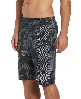 Nike Mens Camo Swimsuit Black Large • $23.52