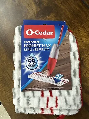 O-Cedar ProMist MAX Microfiber Spray Mop Washable Refill Replace Every 3 Mos NEW • $4.24