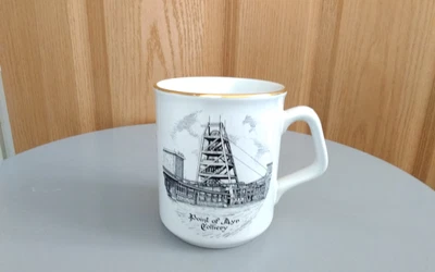 £14.99 • Buy Vintage Point Of Ayr Colliery Wales Pottery Mug Commemorating Record Output 1992