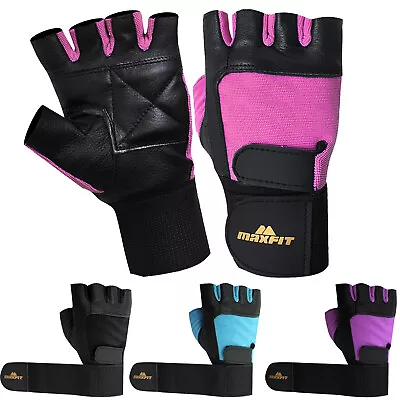 £4.99 • Buy Ladies Weight Lifting Gloves Gym Training Bodybuilding Womens Yoga Weight Gloves