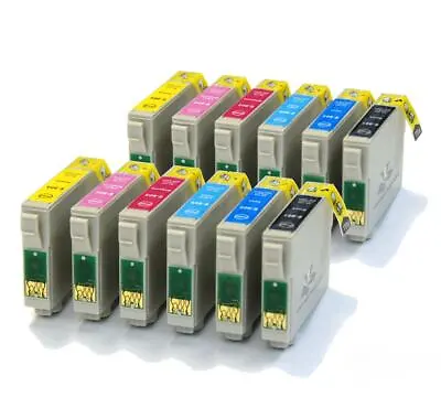 £23.98 • Buy 2 X Full Sets Compatible (non-OEM) Printer Ink Cartridges To Replace T0807