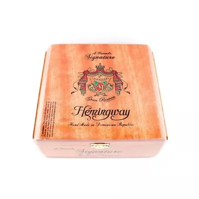 Arturo Fuente Hemingway Signature Empty Wooden Cigar Box 6.75x7.25x2.75 • $8