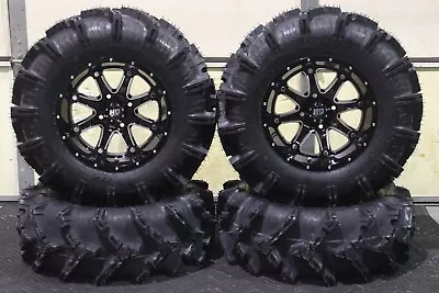 Brute Force 750 28  Cryptid Mud Atv Tire & 14  Hd4 Wheel Kit Irs1ca Made In Usa • $1249.90