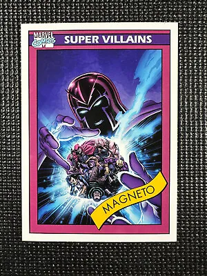 2015 Marvel Fleer Retro  - 1990 Marvel Universe - Magneto - #6 - NM / M • $29.99